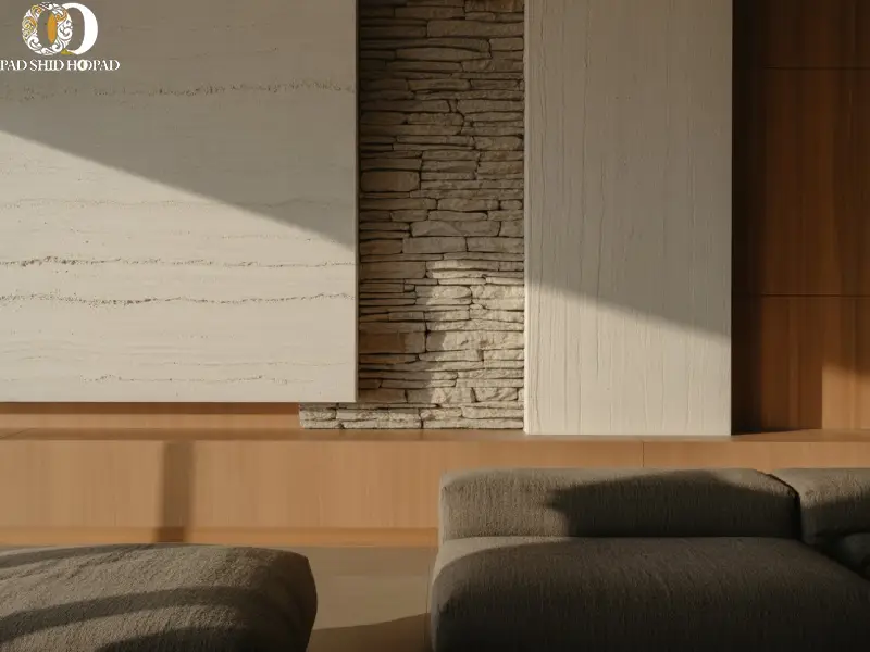 Textured Surfaces interior Design طراحی با سطوح بافت_دار